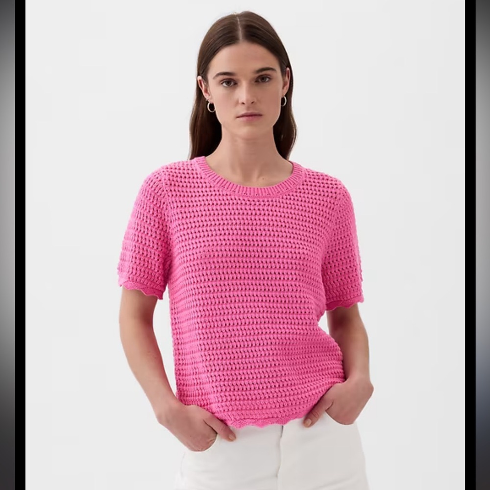 GAP Crochet Sweater